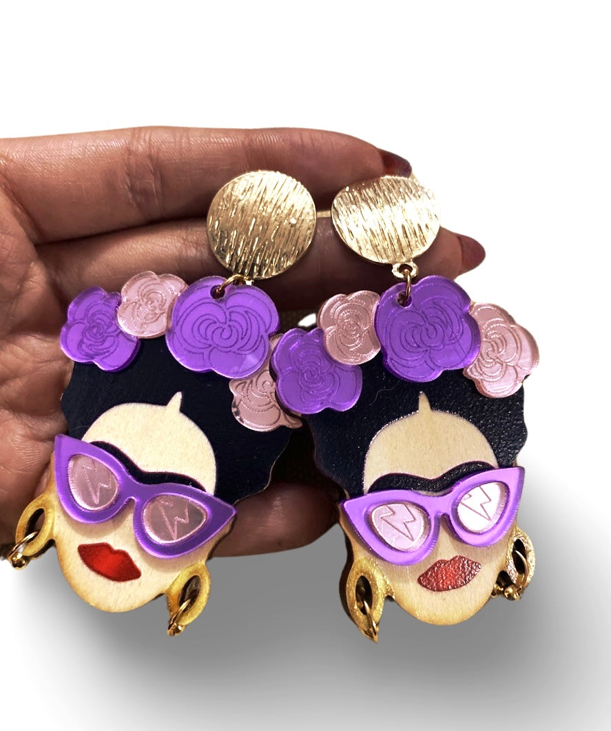 The two Fridas Earrings