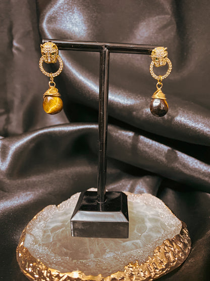 Boucles d'oreilles Panthère 